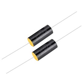 2pcs Capacitor Frequency Divider, DC 250V 1uF / 2.2uF / 3.3 / uF Film Capacitor for Audio Splitter (2.2uf)
