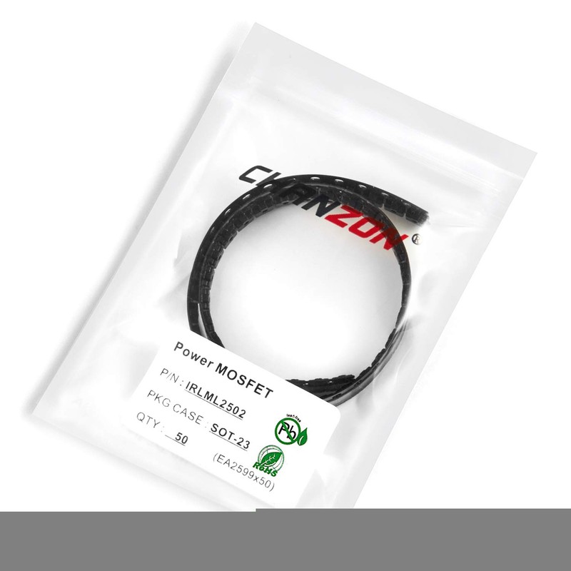 Chanzon 50pcs IRLML2502 SOT-23 Power Sic MOSFET IRLML2502TRPBF 4.2A Transistor