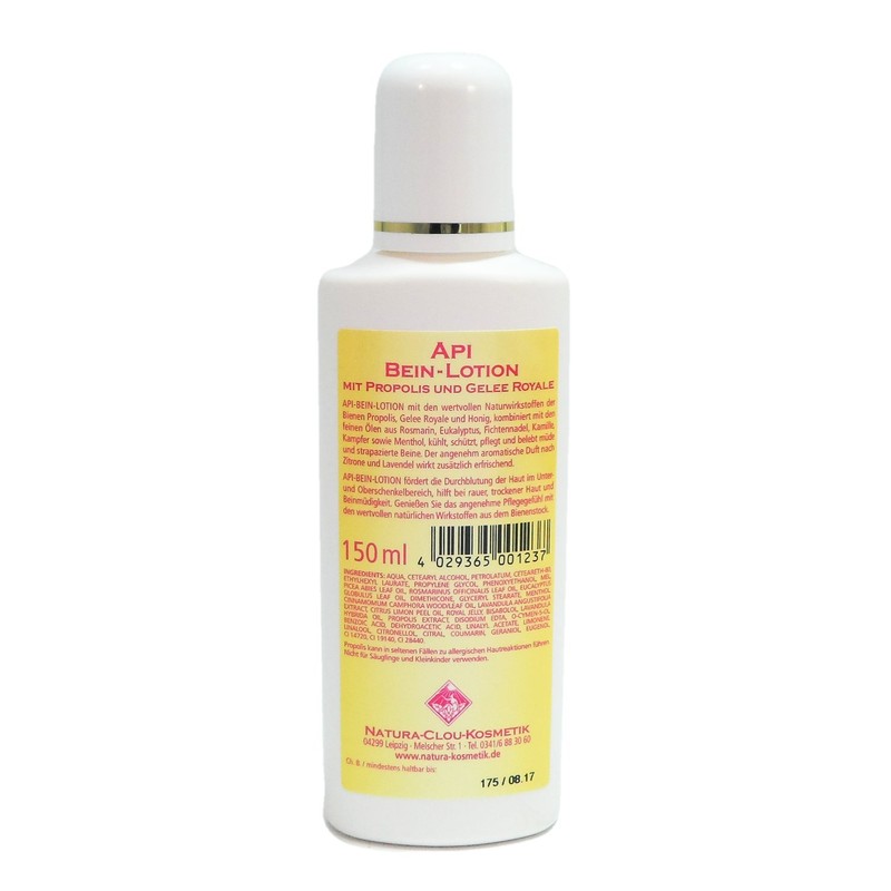 Natura Clou Cosmetic Api Leg Lotion 150 ml