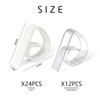 GVSAVY 36pcs Tablecloth Clips, Plastic Tablecloth Clips, Thick Tablecloth Clips,