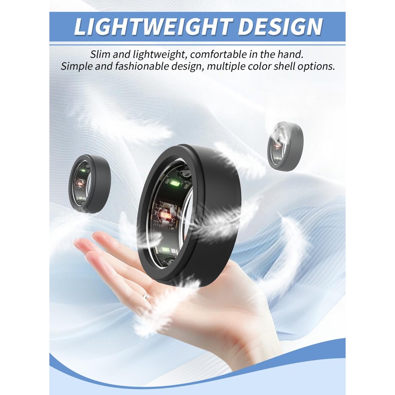 (4 Pack) Case for OURA Ring 4,Fit S size(6/7/8/9) -