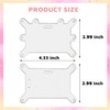 10 Pcs Badge Buddy Pin Holder Horizontal and Vertical Use