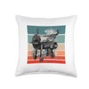 Smoker Grill Barbecue Smoker Outdoor Cooking Grilling Season Throw Pillow
