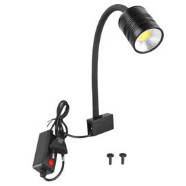 Clip On Fish Tank Light 3 Colors Adjustable Exquisite Beautiful Aluminum Alloy LED Planted Aquarium Light EU Plug 190‑260V