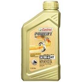 Castrol Power 1 10W-40 Full Synthetic Motorcycle Oil (06112)