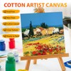 Gigmeta Canvas for Painting Set (8 Pack) 20 x 20