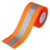 JINBING Sew On Silver Reflective Tape for Clothing Safety Fabric