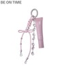 BE ON TIME Vegan Fluffy Plumper with Keyring & Ring Holder Set 3items, Color:01 Sheer Rosy