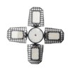 LED Garage Lights Foldable 4 Leaves 100W High Brightness Energy