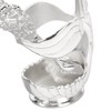 Silver Swan Dinnerware Set Swan Base Holder Teaspoon Cutlery Set