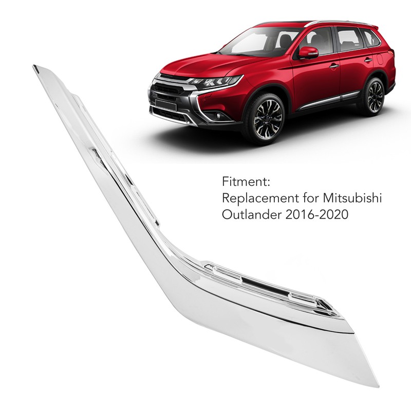 Front Bumper Lower Trim Protective Stylish Rugged Front Bumper Chrome