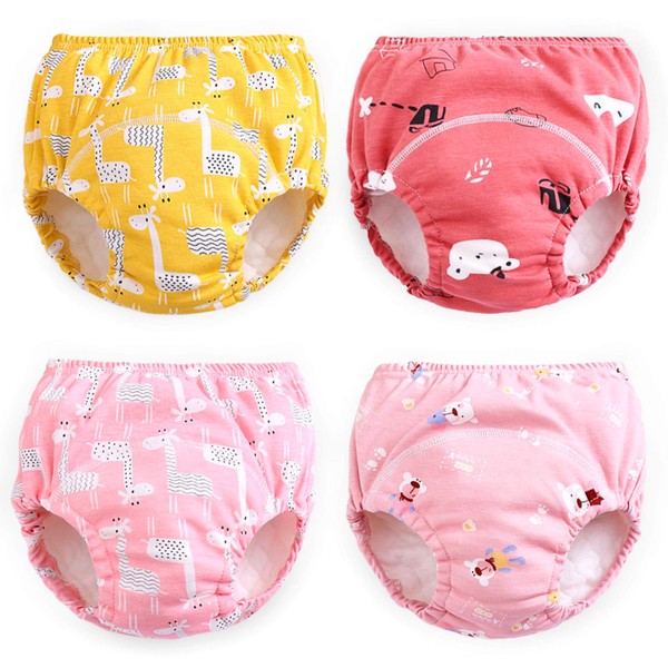 Max Shape Potty Training Pants Girls 2T,3T,4T,Toddler Training Underwear for