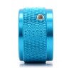Unbranded 4pcs Blue Guitar Knobs Aluminum Alloy Volume Audio Potentiometer