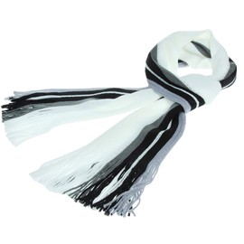 CHROME CRANE MF001 Scarf, Striped Pattern, Knit, Cold Protection, Casual, Men's, Women's,