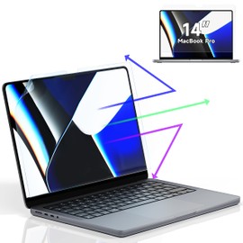 MacBook Pro 14 Inch 2021 Blue Light Film, Anti-Glare, Protective Film, Anti-Glare, Anti-Bacterial Film, High Transmittance, Japanese Material, Eye Care, Thin Color, Easy to See