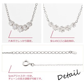 Pinky & Diane VPCPD51646 Silver Cubic Bar Type Pendant Necklace Gift Special Case, Metal, Cubic Zirconia