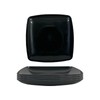 Gripebao 8.7 Inch Square Dinner Plates Set of 5, Plastic