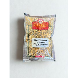 Roasted Gram with Skin – 400g/14.1 Oz | Salt & Turmeric Flavour |