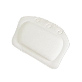 Lcvasvuz 1 Pcs Luxury Bath Pillow with Non Slip Suction Cups Soft and Comfortable Waterproof Bath Cushion for Head and Neck Support Fits All Bathtubs