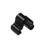 Ccjh Side-mounted Limiter For Sliding Door Rail Resistance Plate Black