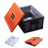 Mymazn Trunk Organizer Plastic for Car, Crate Storage Collapsible Car