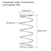sourcing map Compression Spring, 304 Stainless Steel Compression Springs, Silver