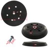 2X 150mm Hook Loop Backing Pad 6 Holes Compatible with