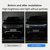 Car led Hood Lights,Multicolor 120modes (79 Inch) 12V, Engine Hood