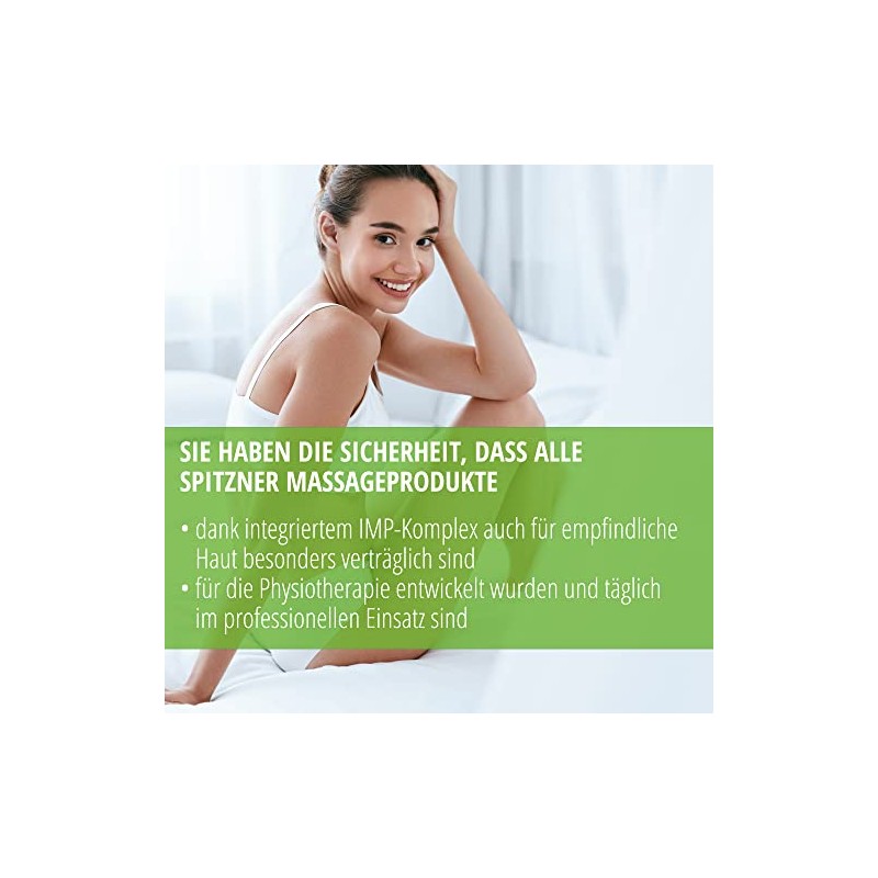 spitzner Massagecreme Soft (1000 ml) – pflegende Massagelotion für empfindliche