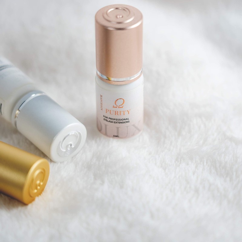 Dlux Professional Colla per extension ciglia purity alpha, 5 ml,