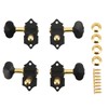 Ukulele Tuning Pegs Metal 2 Left 2 Right Guitar Tuning