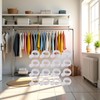 25Pcs White Plastic Windproof Hanger Hooks, Clothes Hanging Clips, Laundry