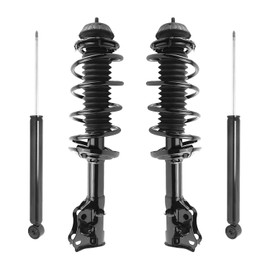 Front Suspension Complete Strut & Rear Shock Absorber Kit Replacement for 2016-2022 Honda HR-V L4 1.8L FWD