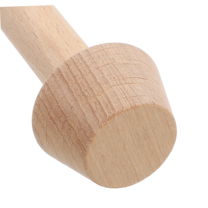 GLEAVI 2 Pcs Double Sided Wooden Tart Tamper Egg Tart