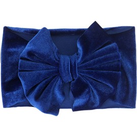 Baby Headband Hair Turban Large Bow Soft Bow Baby Hair Accessories Newborn Photo Newborn Color1