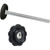 4 Pack Baby Gate Replacement Parts Threaded Spindle Rod 8MM(M8),