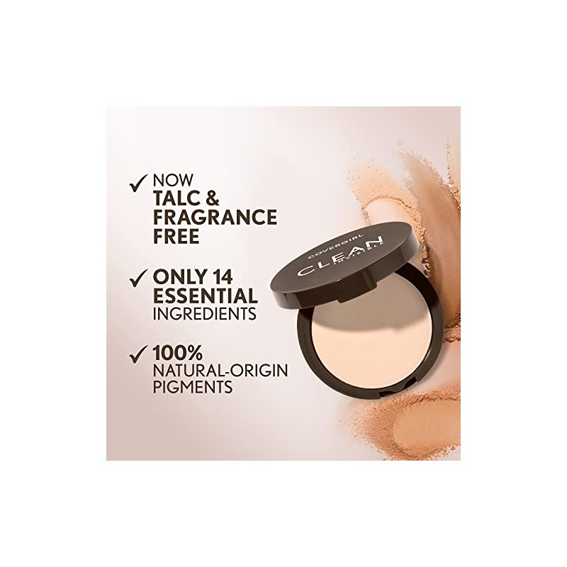 COVERGIRL CG CLEAN PRESSED POWDER Pressed Powder Medium Light 135