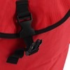 Red Folding Shopping Bag Waterproof Trolley Cart Handle Bag Reusable