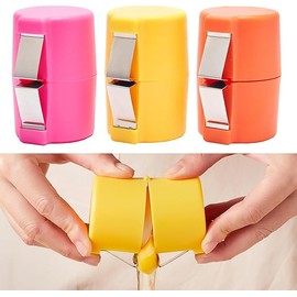 Egg Shell Opener, 3 Pcs Egg Separator for Raw Eggs, 2025 New Egg Cracker Tool, Stainless Steel Eggshell Breaker Egg Shell Cutter Kitchen Gadgets,Quickly Cutting Off Cooked Eggs