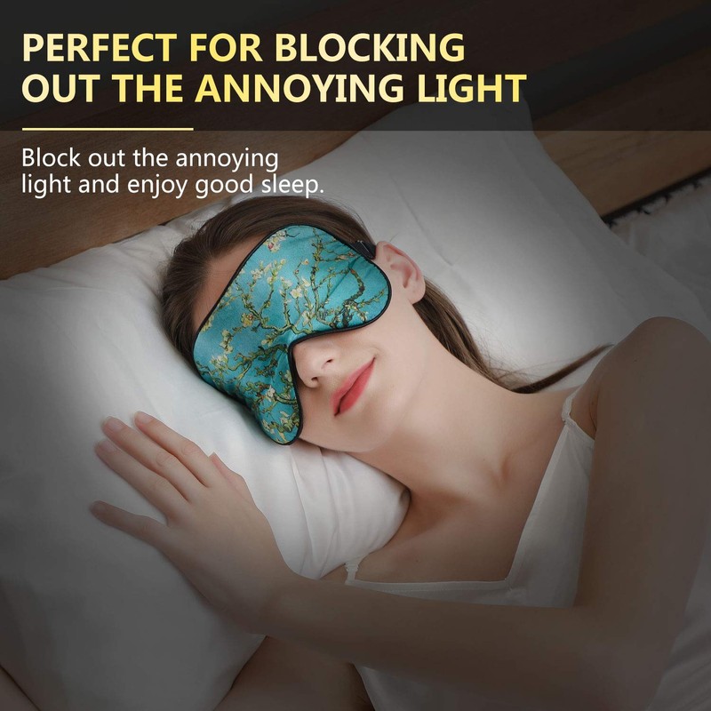 ZIMASILK 100% Natural Silk Eye Mask Blindfold, Adjustable Super-Smooth Soft