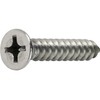 #2 x 1/2" Flat Head Sheet Metal Screws, Phillips Drive,