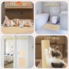 Cat Scratching Carpet Mat Furniture Protector, Covering DIY Cat Tower,and
