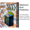 NACH Chelsea Wall Mount Mailbox for Outside, 11.5 x 5