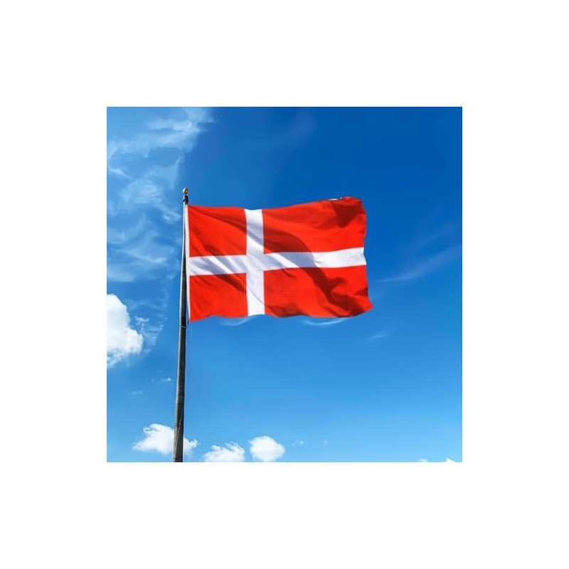 Double Sided 3ply Denmark Flag 2X3 FT, Danish National Flag,Dane