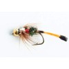 Blue Wing Olive Bead Head Royal Coachmen Nymph Fly, 6-Pack