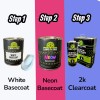 LiME LiNE Neon Green Automotive Basecoat Paint - 1 Quart