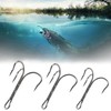 Fishing Treble Hooks Classic Fishhooks - 20PCS High Carbon Steel