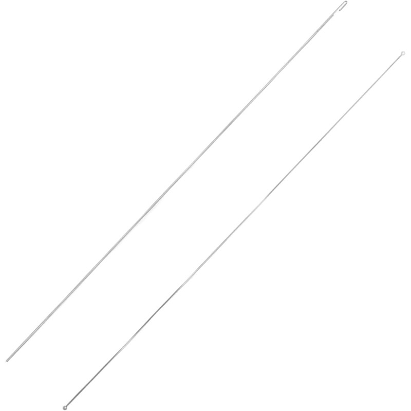 4pcs Aghi per perline in metallo perline uncinetti aghi perline