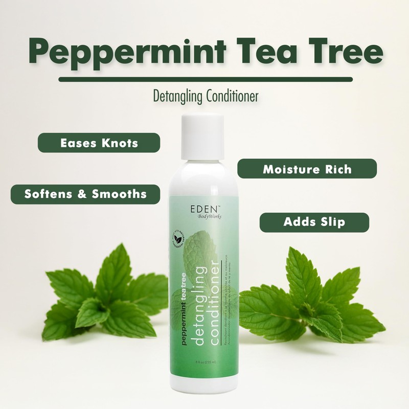 EDEN BodyWorks Peppermint Tea Tree Conditioner | 8 oz |