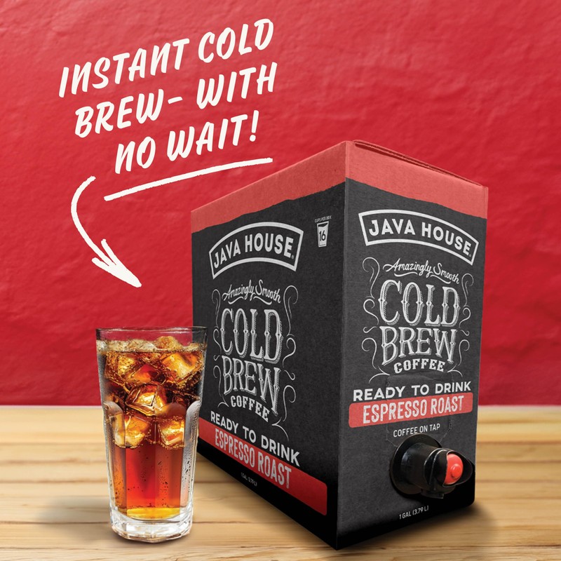 Java House Cold Brew Coffee on Tap – Premium 100%